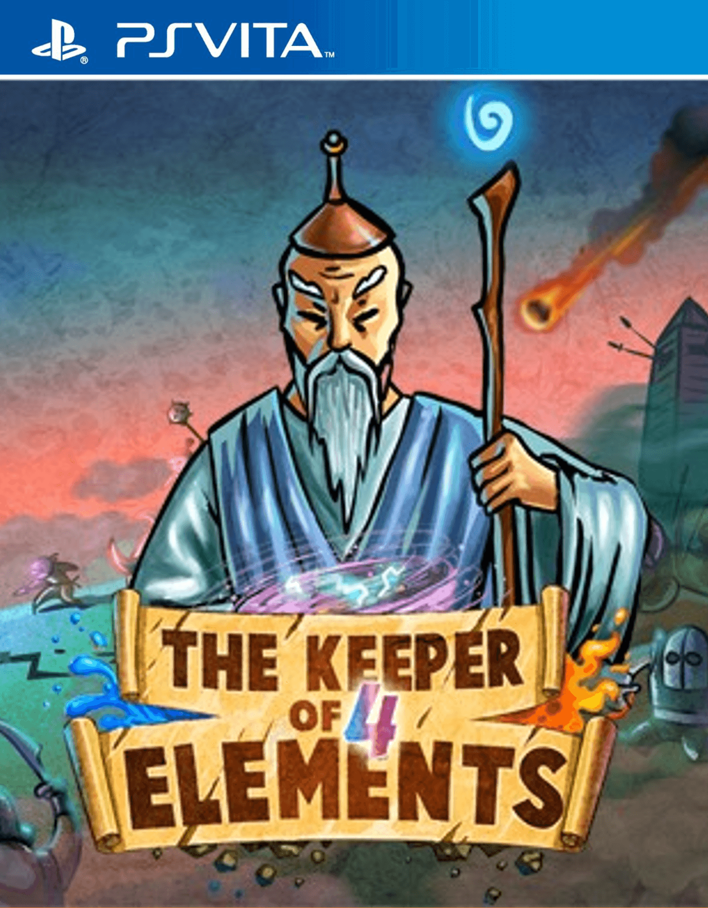 the keeper of 4 elements