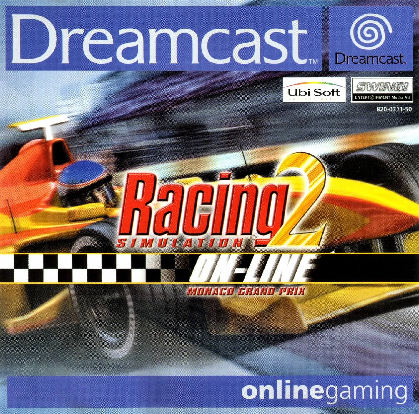 racing simulation 2: monaco grand prix on-line