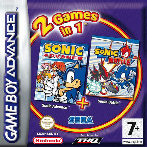 2 Games in 1: Sonic Advance + Sonic Battle