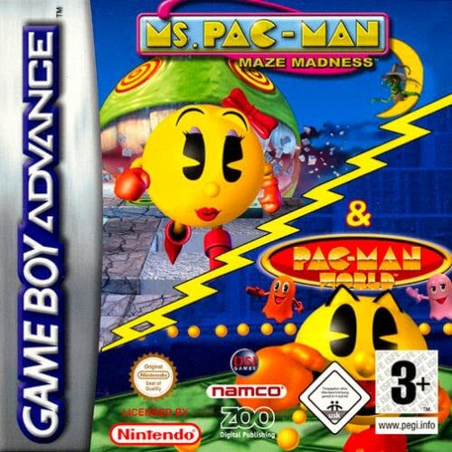 2 great games!: pac-man world + ms. pac-man: maze madness