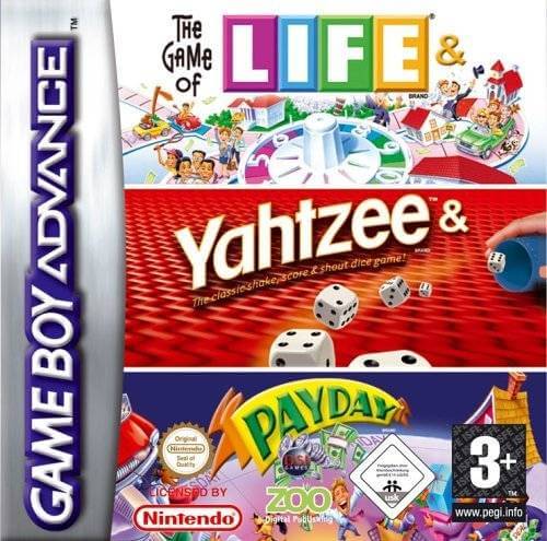 3 Game Pack!: The Game of Life + Payday + Yahtzee