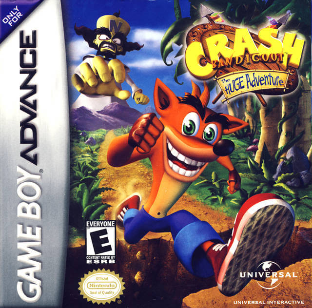 crash bandicoot: the huge adventure