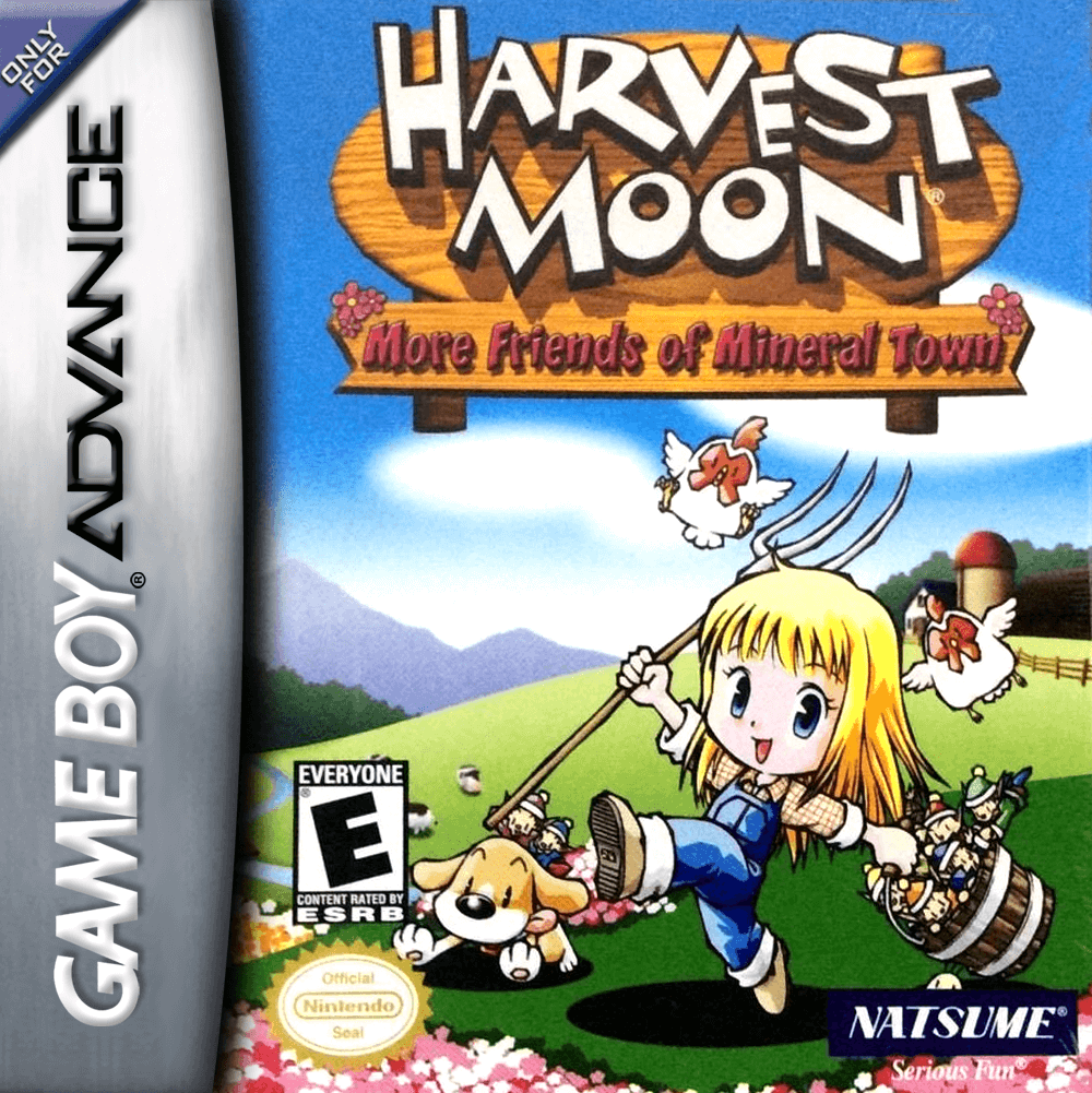 harvest moon: more friends of mineral town