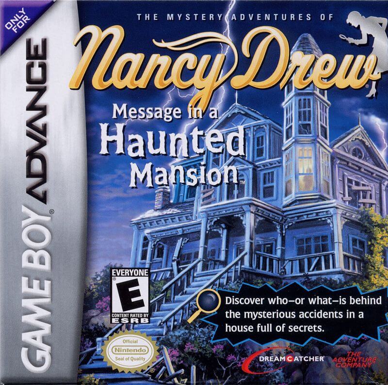 nancy drew: message in a haunted mansion