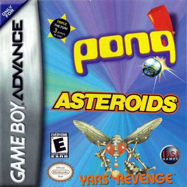 pong / asteroids / yars' revenge