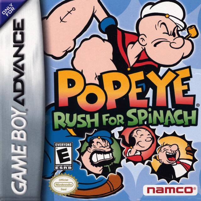 popeye: rush for spinach