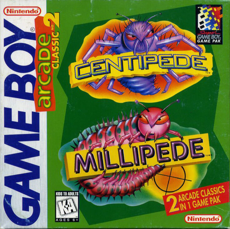 arcade classic 2: centipede/millipede