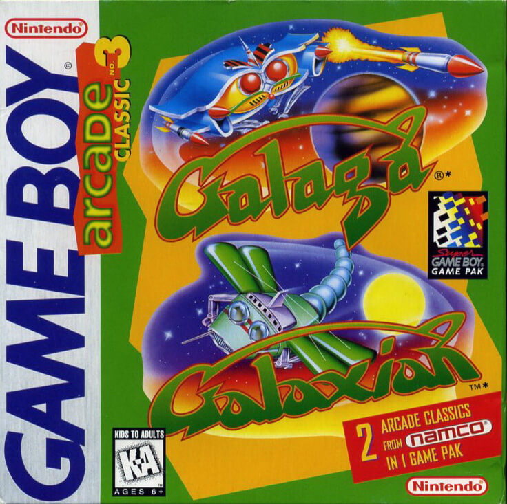 arcade classic 3: galaga/galaxian