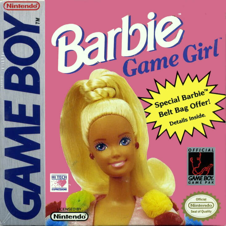 barbie: game girl