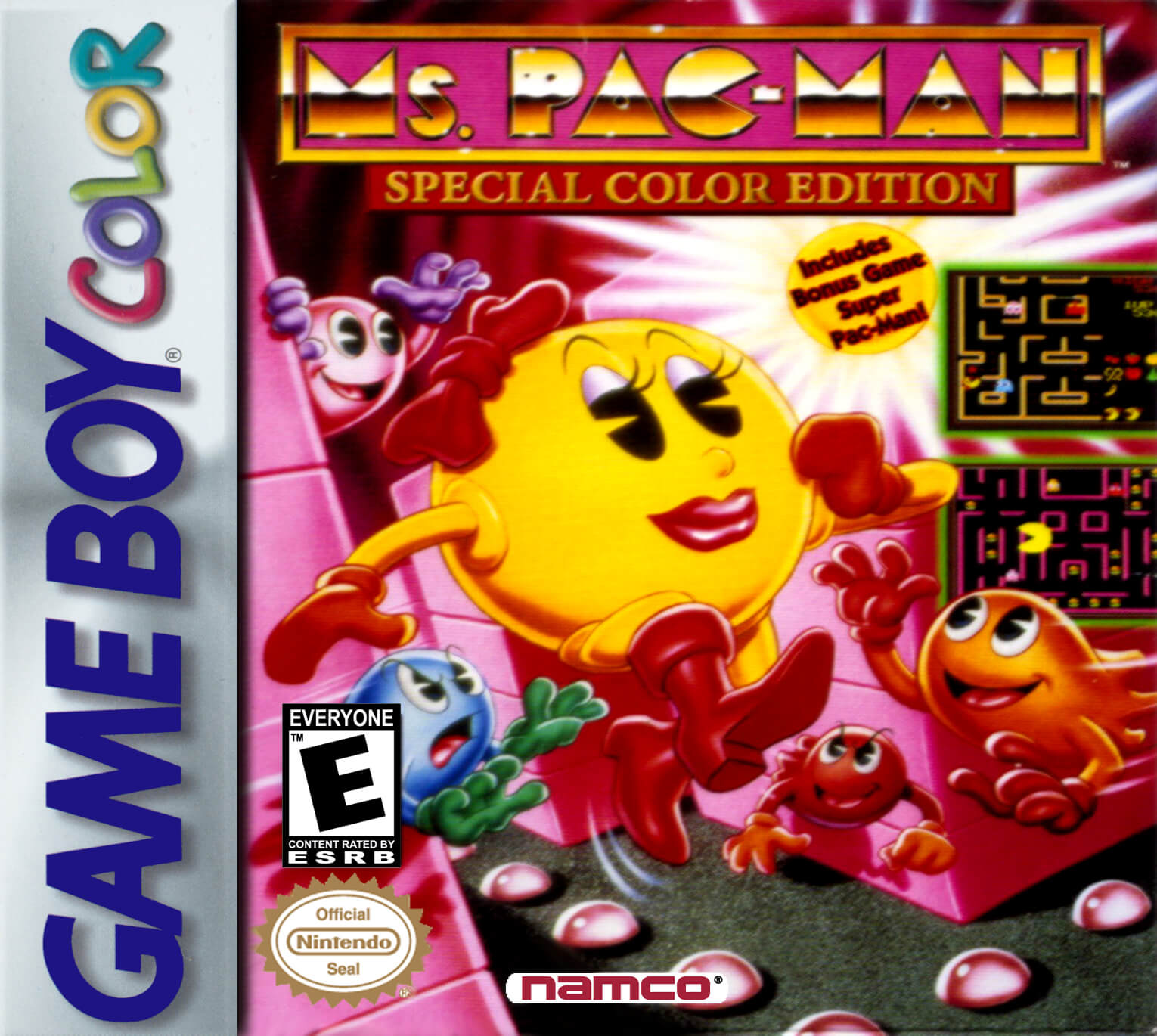 ms. pac-man: special color edition