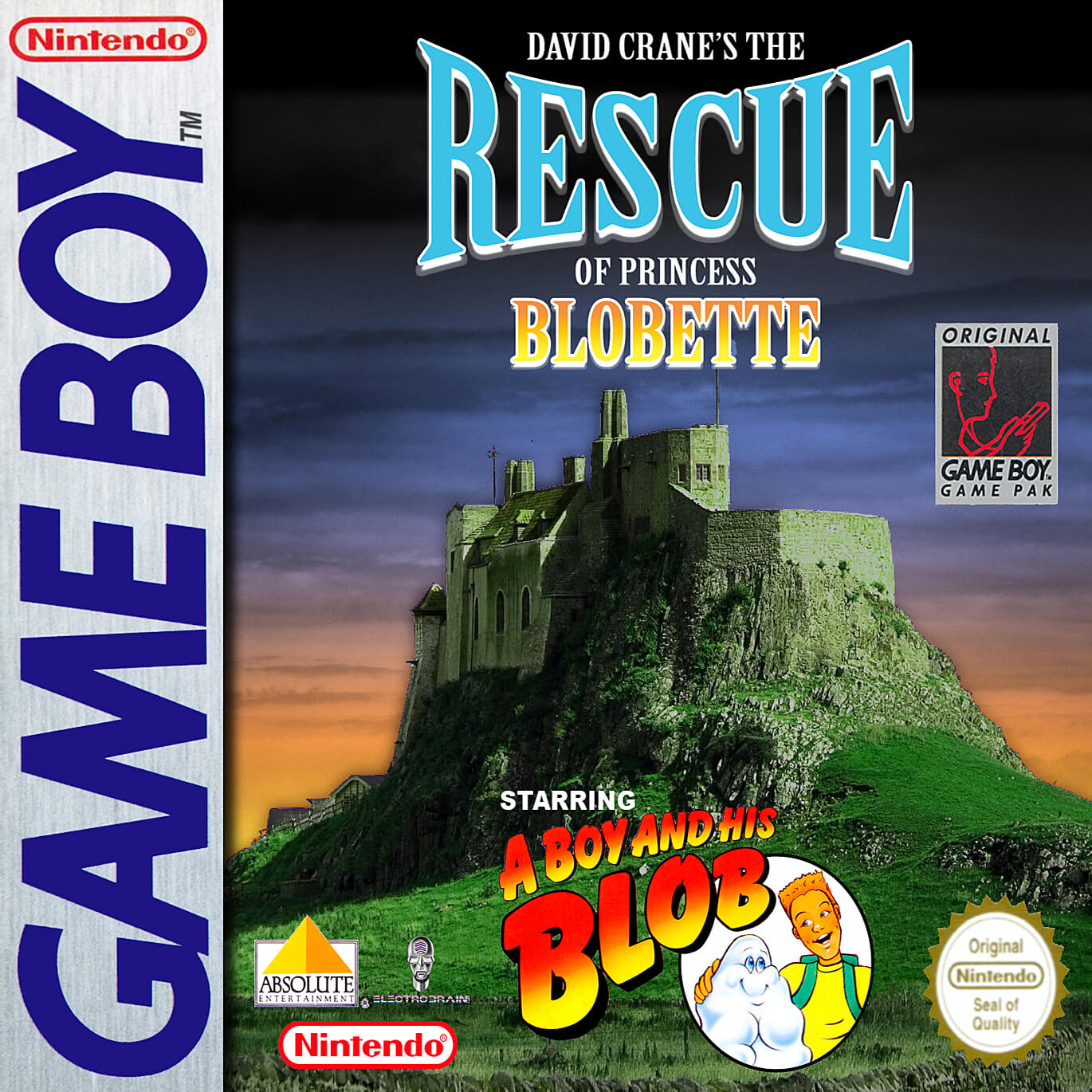 david crane's the rescue of princess blobette starring a boy and his blob