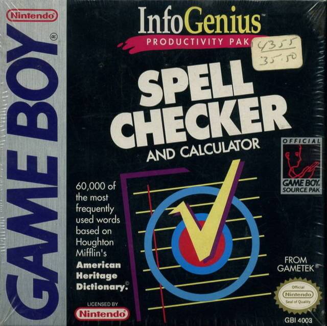 infogenius productivity pak: spell checker and calculator