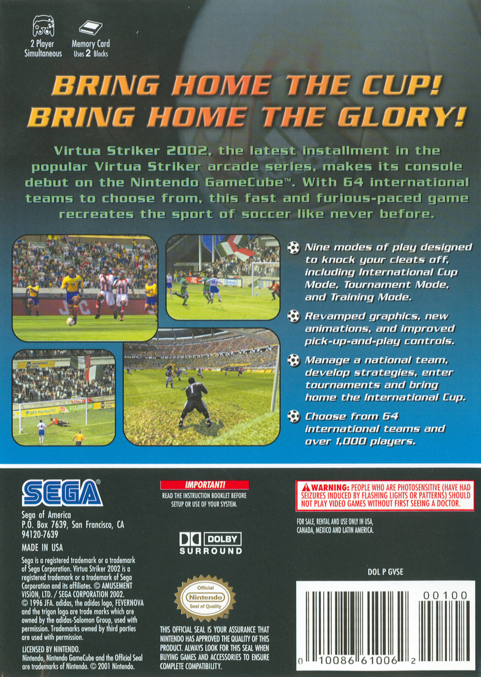 virtua striker 2002