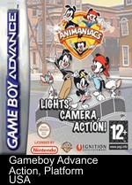 animaniacs - light camera action gba