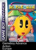 Ms. Pac-Man Maze Madness