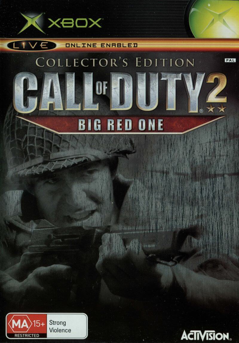 call of duty 2: big red one (collector's edition)