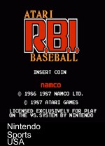 Atari RBI Baseball (VS)