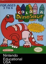 color a dinosaur