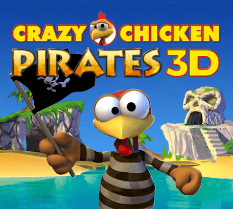 Crazy Chicken: Pirates 3D