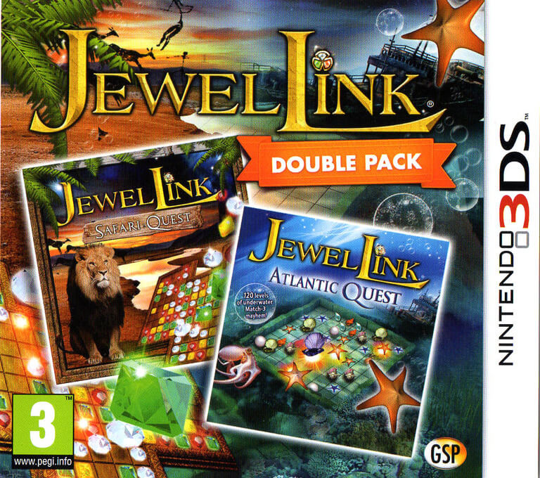 Jewel Link Double Pack: Safari Quest and Atlantic Quest