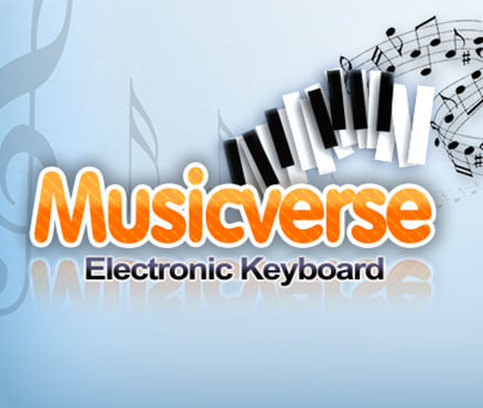 musicverse: electronic keyboard