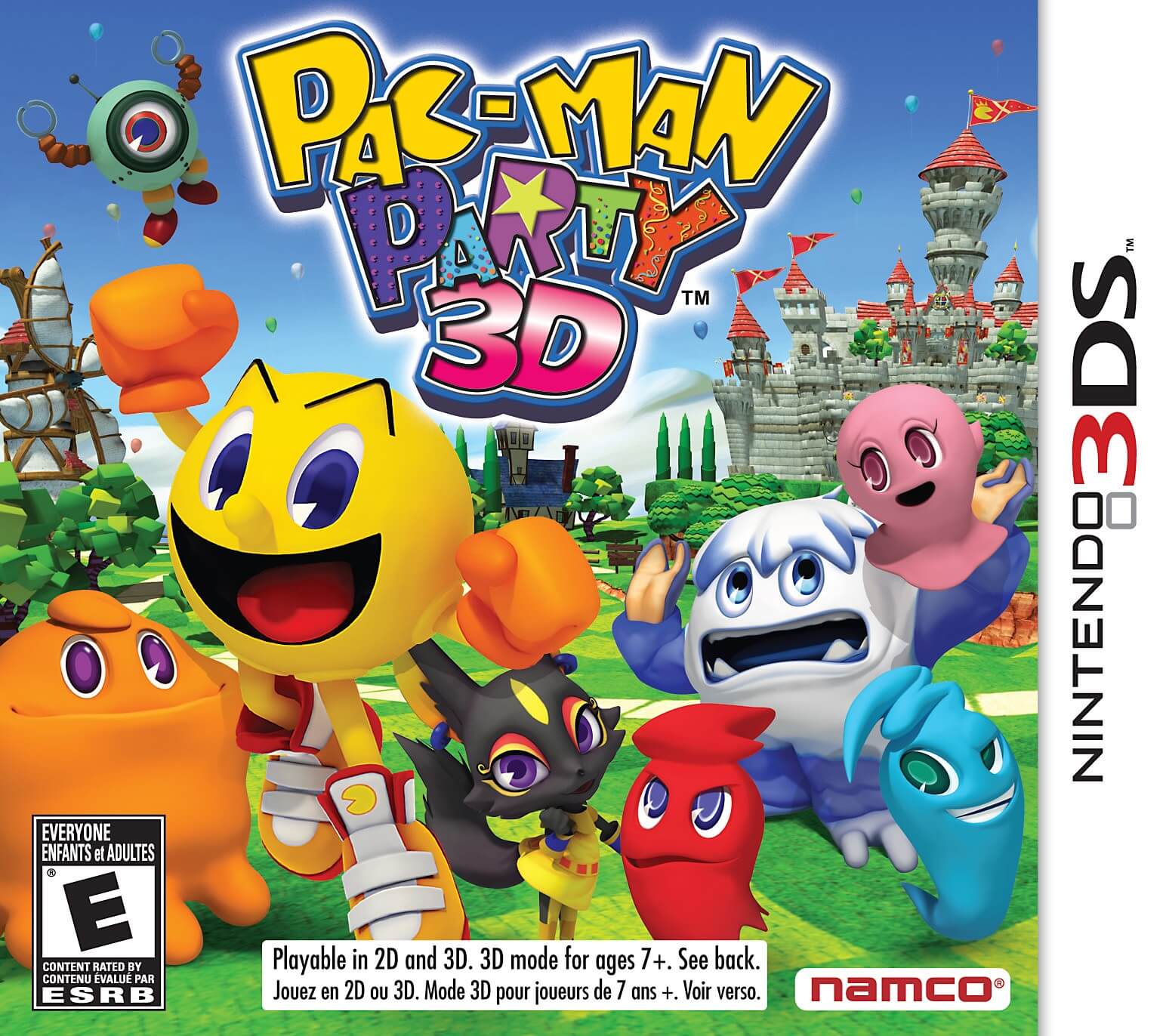 pac-man party 3d