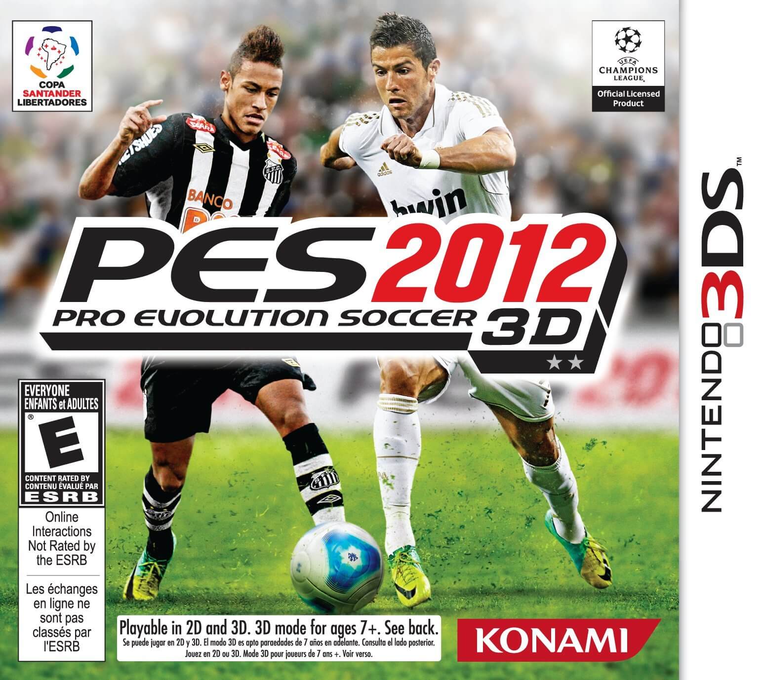 pes 2012: pro evolution soccer 3d