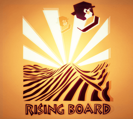 rising board 3d