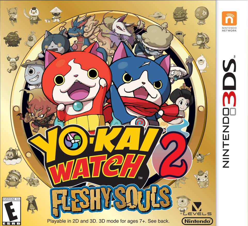 yo-kai watch 2: fleshy souls