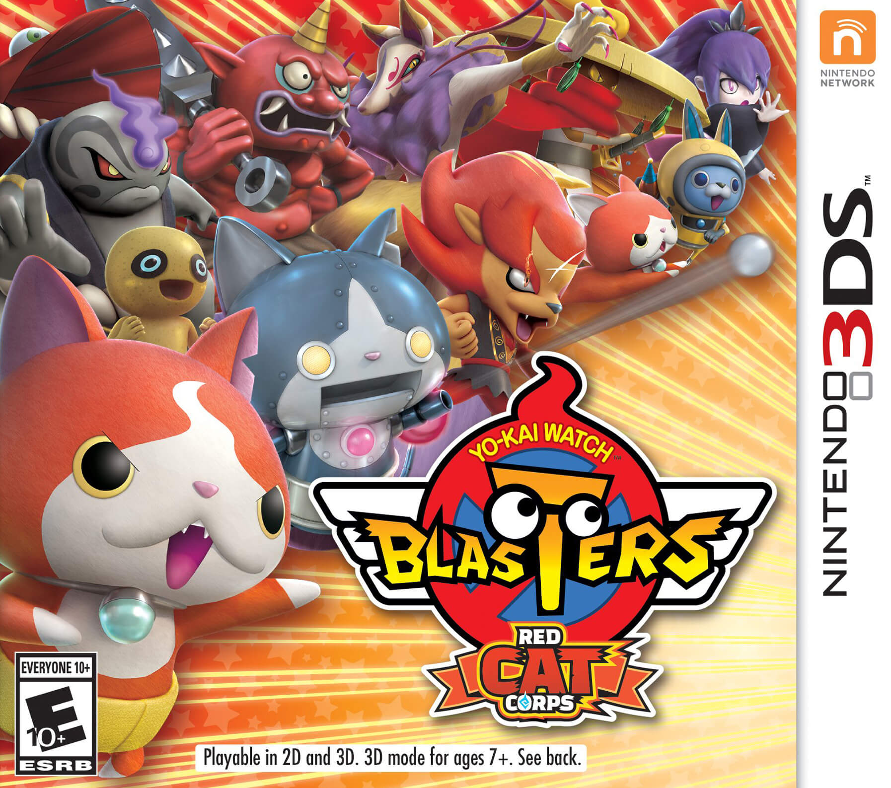 yo-kai watch blasters: red cat corps