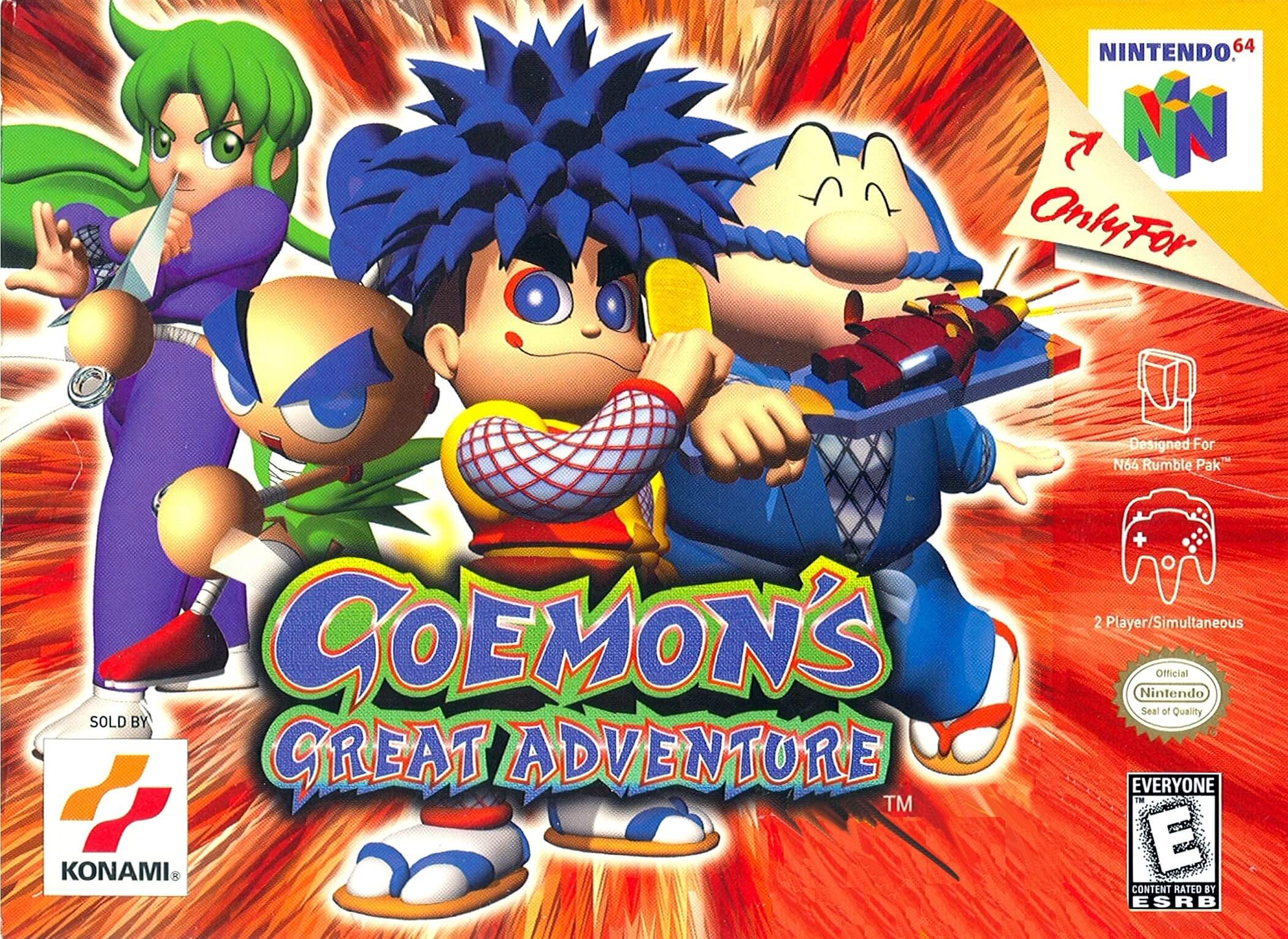 goemon's great adventure