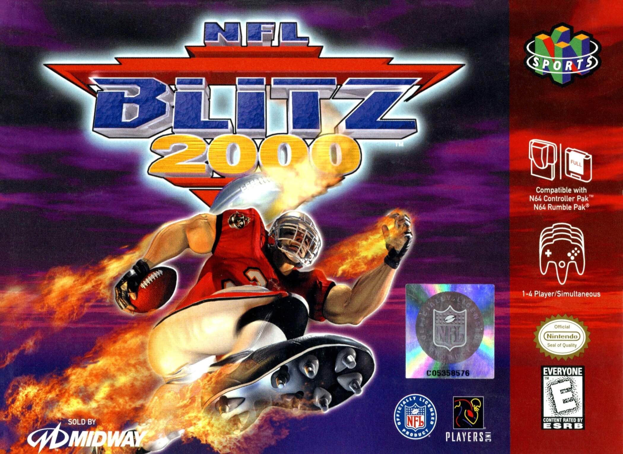 nfl blitz 2000