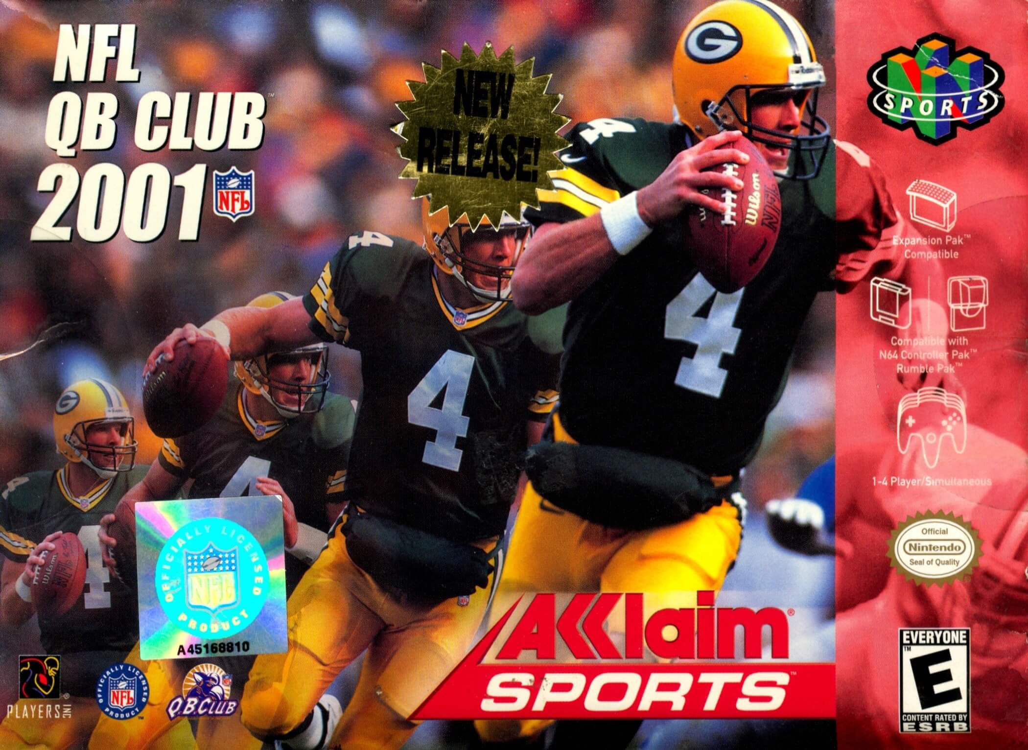 nfl qb club 2001