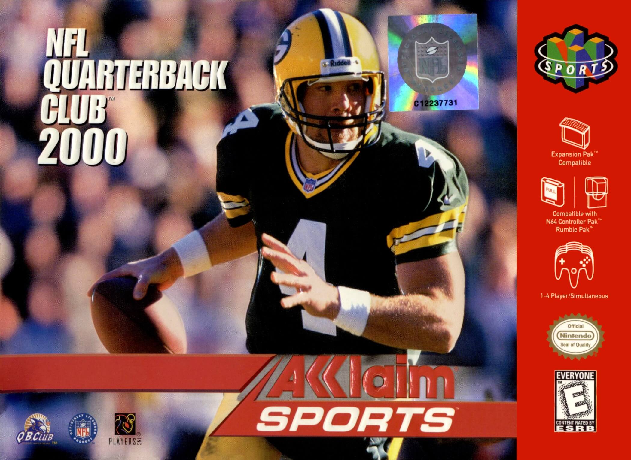 nfl quarterback club 2000