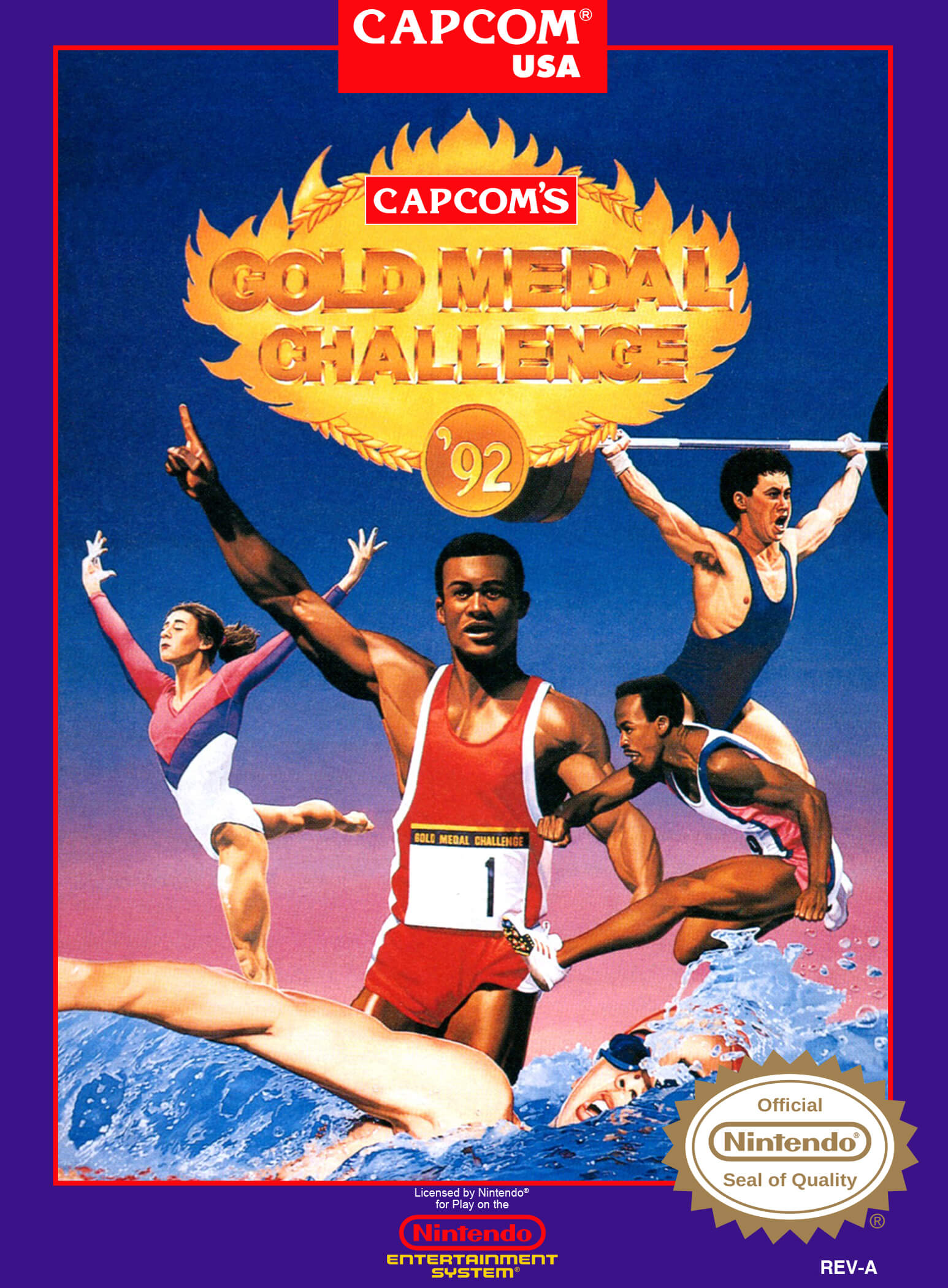 capcom's gold medal challenge '92