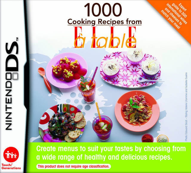 1000 Cooking Recipes from Elle a Table