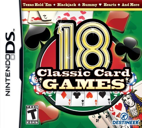 18 classic card games