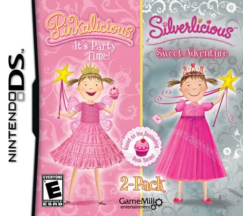 2-pack: pinkalicious its party time and silverlicious sweet adventure