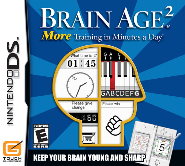 brain age 2: more training in minutes a day!