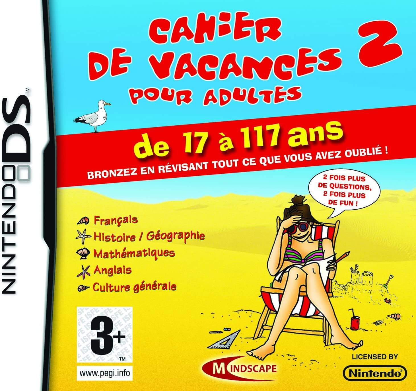 cahier de vacances pour adultes 2