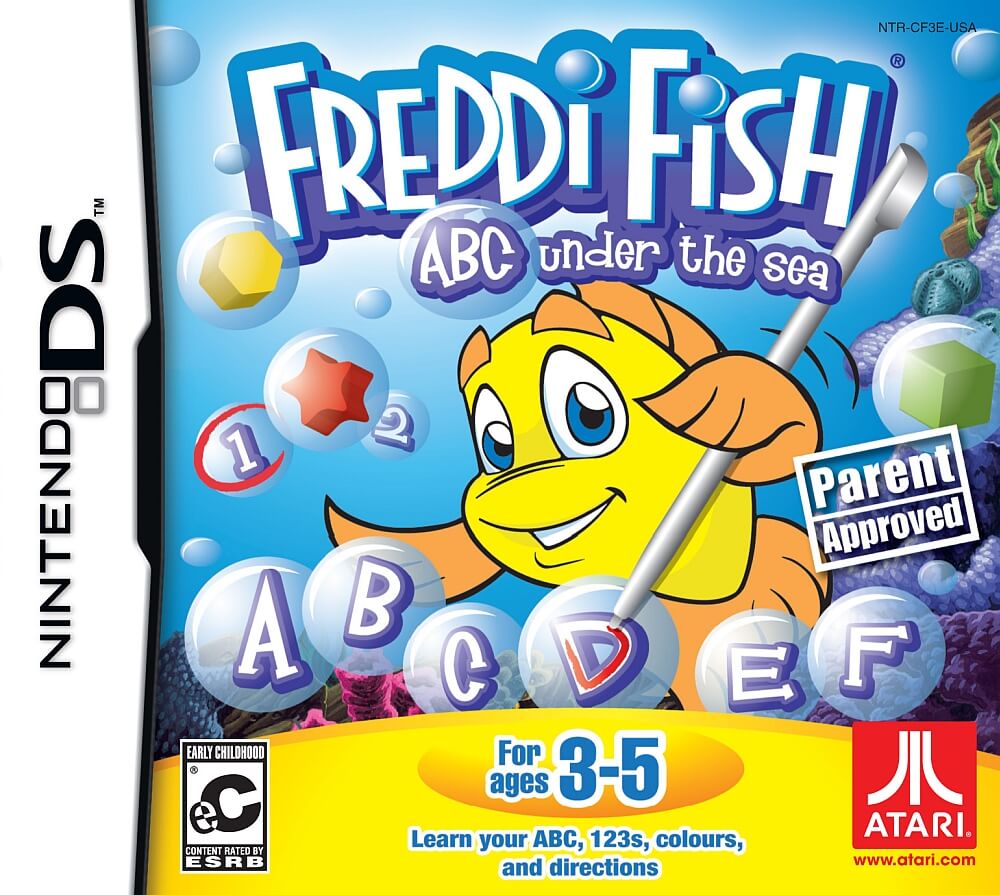 freddi fish: abc under the sea