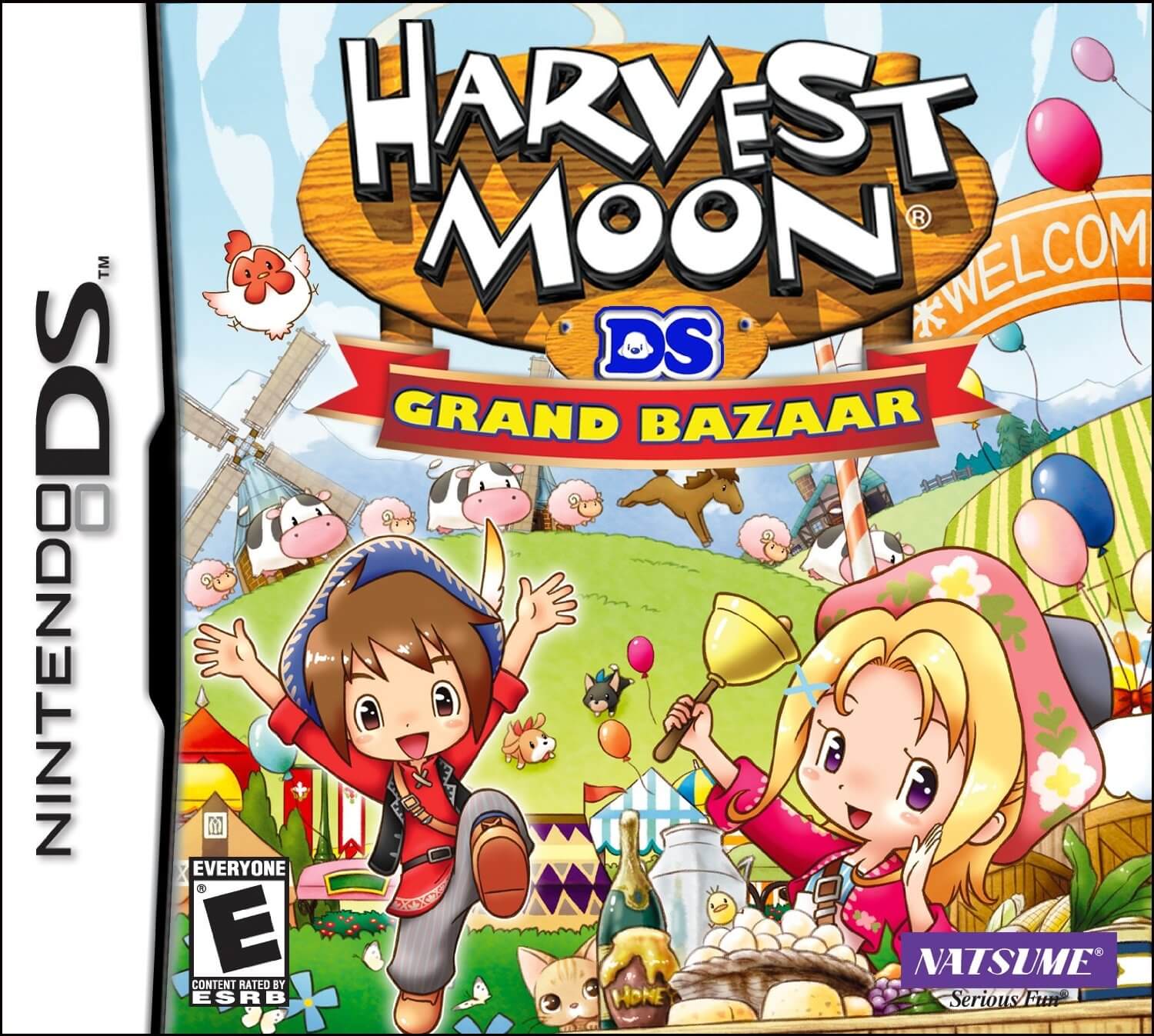 harvest moon ds: grand bazaar