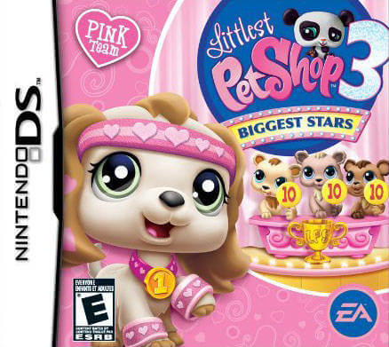 littlest pet shop 3: biggest stars pink team