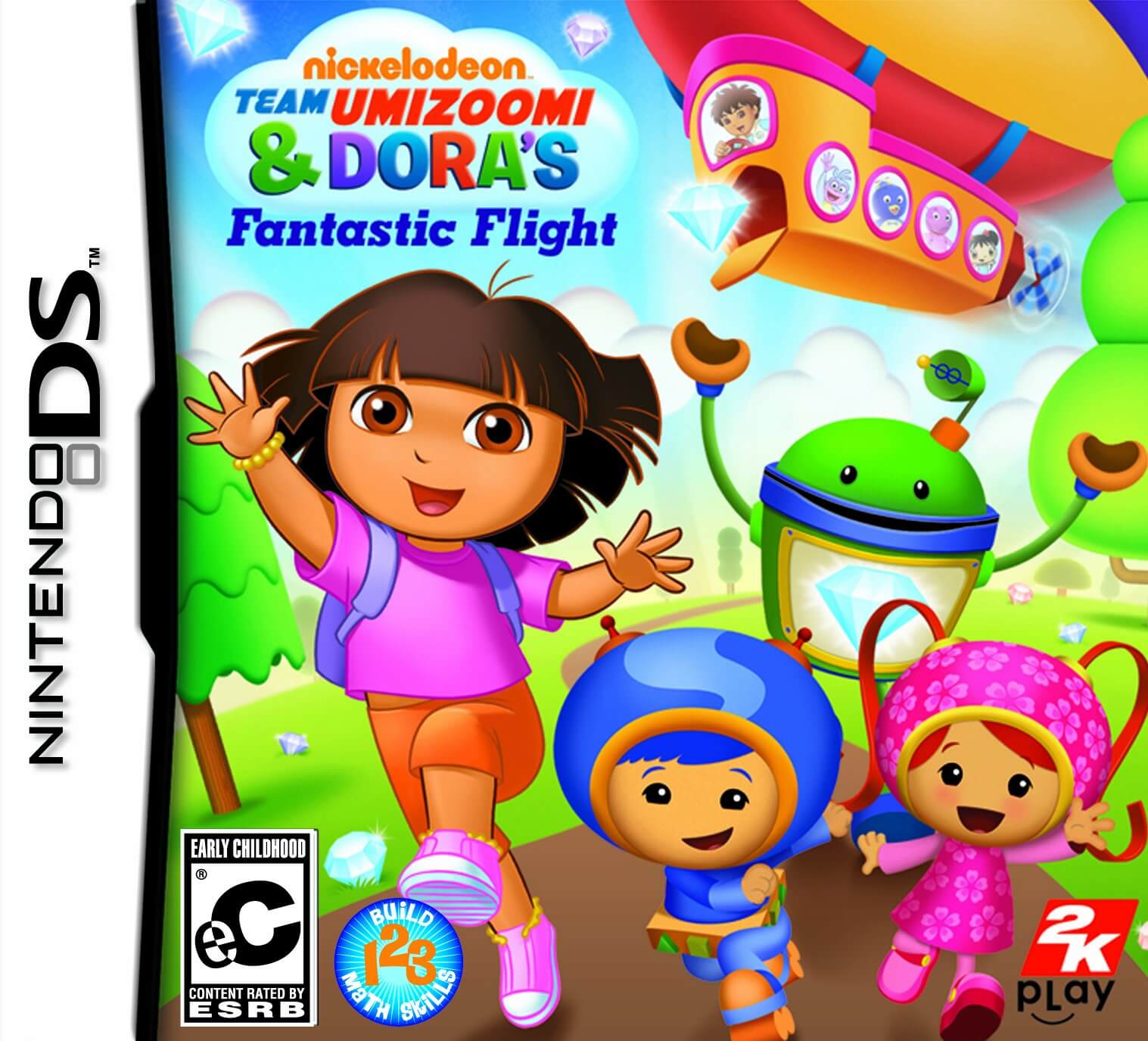 nickelodeon team umizoomi & dora's fantastic flight