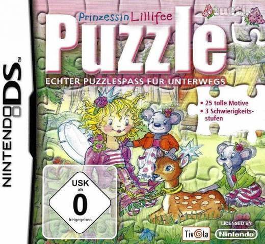 prinzessin lillifee puzzle: echter puzzlespass fuer unterwegs