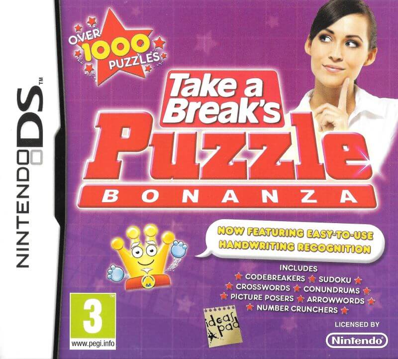 take a breaks puzzle bonanza