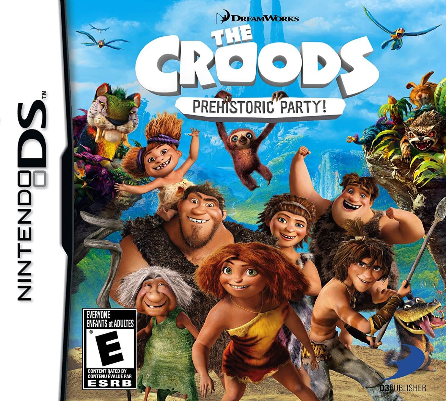 the croods: prehistoric party