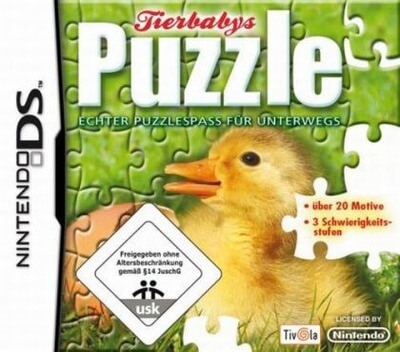 Tierbabys Puzzle: Echter Puzzlespass fur Unterwegs