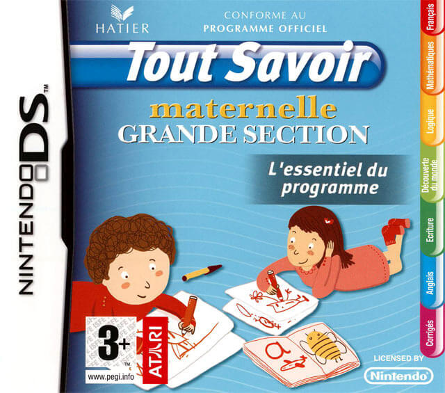 Tout Savoir Grande Section Maternelle