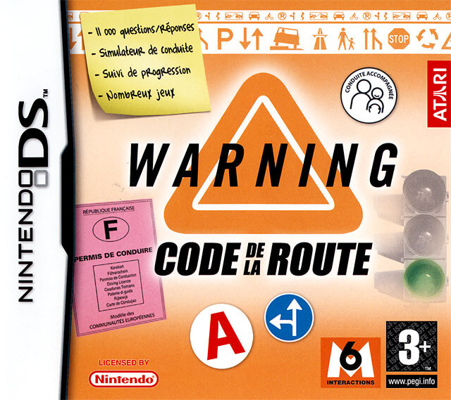 warning: code de la route